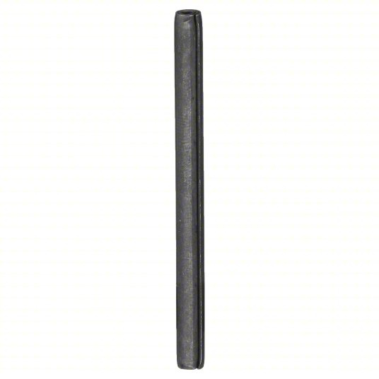 Coiled Spring Pin, 1/8" dia,2" L,Coiled,PK100: Coiled, Inch, 1/8 in Pin Dia, 2 in Shank Lg, 100 PK