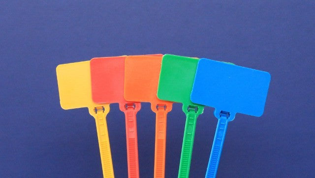 Blank Flag Zip Ties