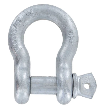 3/4" Galvanized Screw Pin Anchor Shackle - Pack of 10