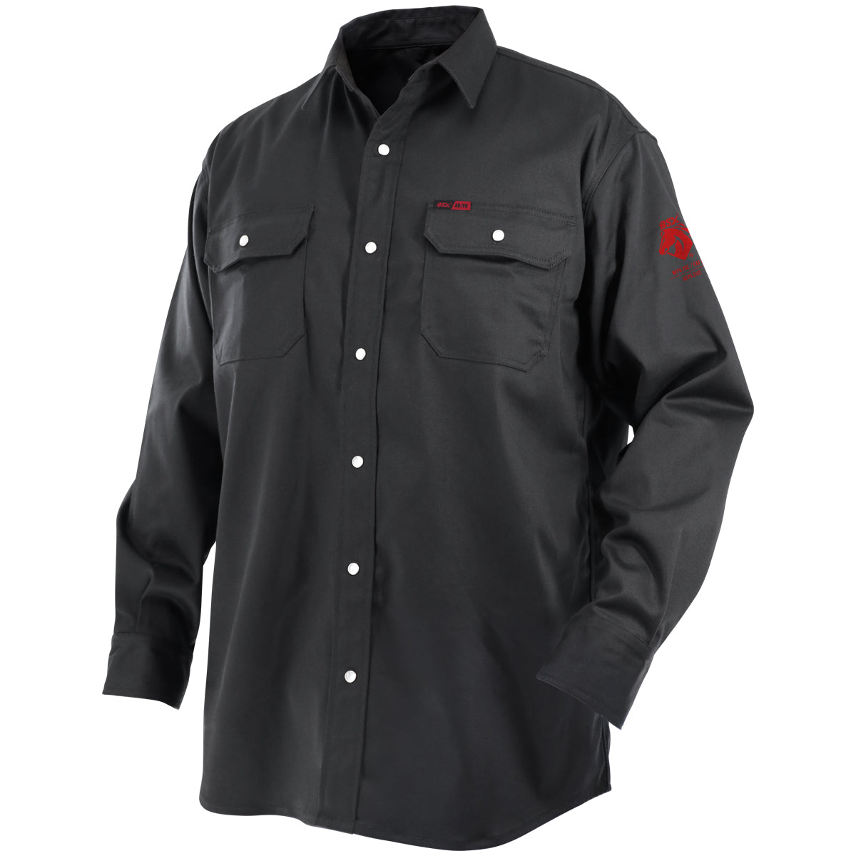 WF3530-BK BSX® 7 oz. AR/FR Cotton Work Shirt