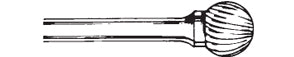 Ball Carbide Burrs