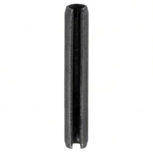 Slotted Spring Pin, 3/32" dia,3/4" L,PK100: Slotted, Inch, 3/32 in Pin Dia, 3/4 in Shank Lg, 100 PK