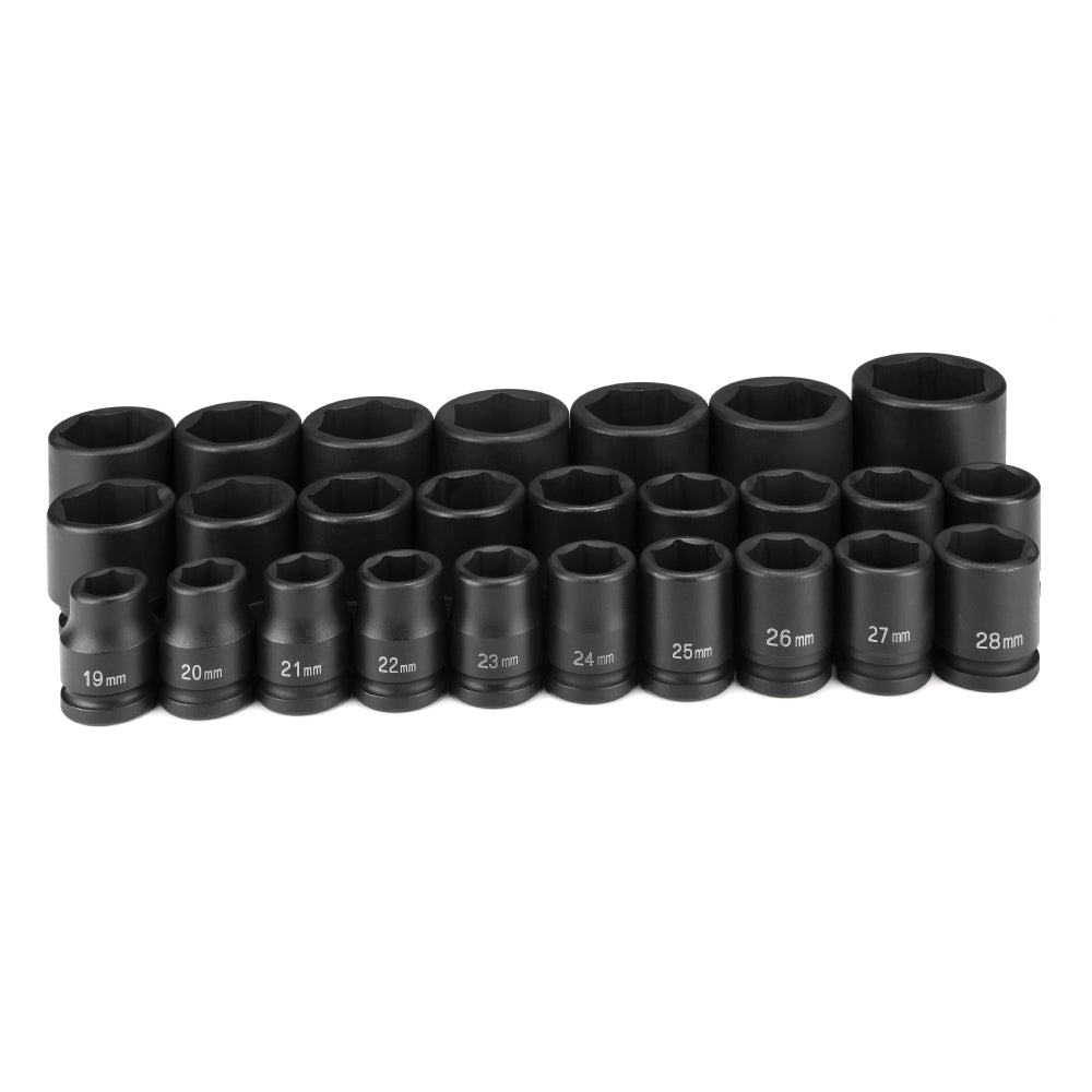 8026M  |  3/4" Drive Standard Length Impact Set