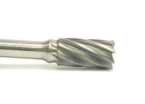 Cylindrical End Cut Carbide Burrs