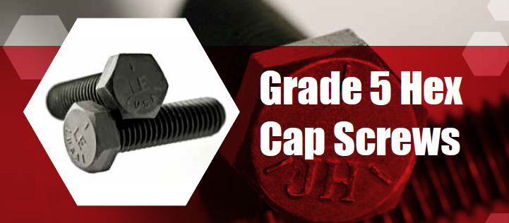 Grade 5 Hex Cap Screws