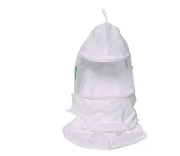 Double Bib Tychem QC Hood, Inner Bib, EVA Series, CC20, White