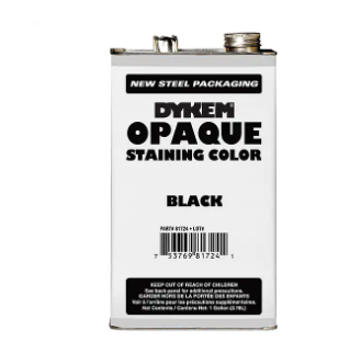 Opaque Staining Color, Gallon, Black