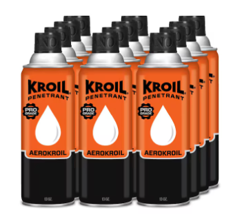 Penetrating Lubricant, 13 oz, Aerosol Spray Can, 12 PK