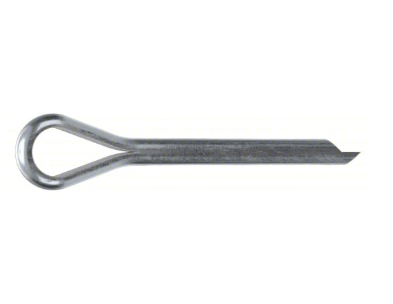 Cotter Pin,1/16 in dia,1/2 in L,PK100: Extended Prong, Inch, 1/16 in Pin Dia, Steel, 100 PK