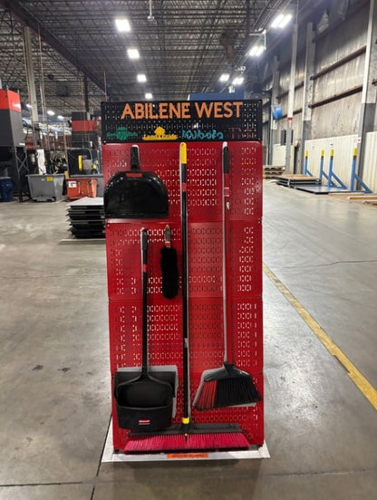 Customizeable 5S Broom Rack
