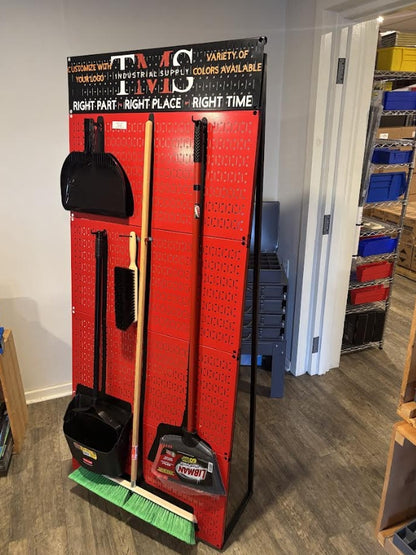 Customizeable 5S Broom Rack