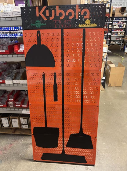 Customizeable 5S Broom Rack