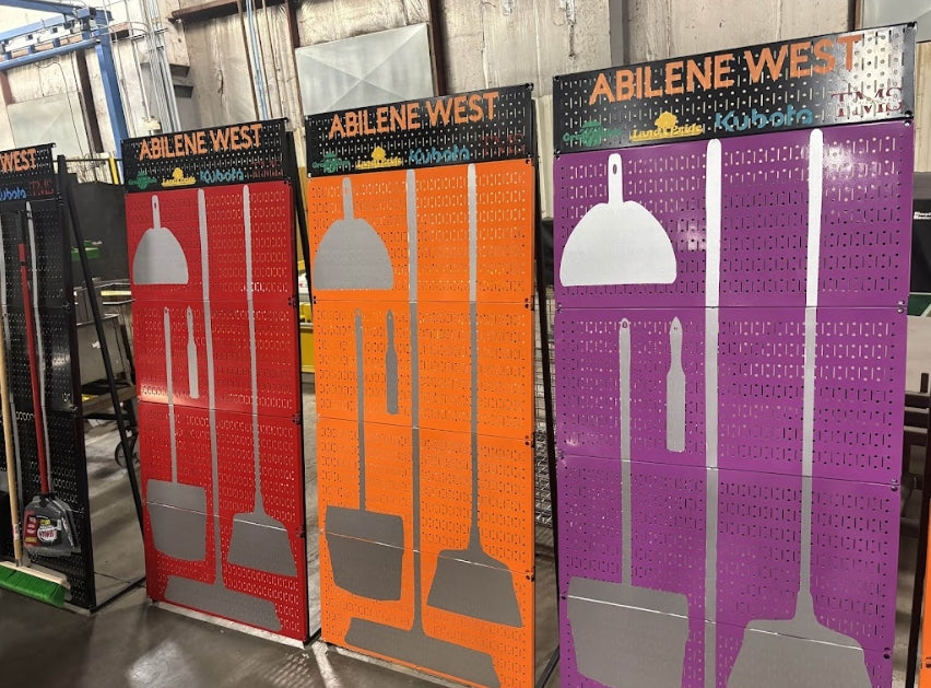 Customizeable 5S Broom Rack