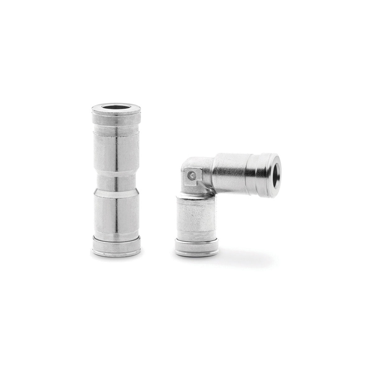 Nickel-plated dual seal super-rapid fittings