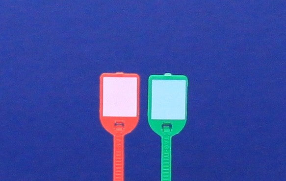 Write-On Flag ID Zip Ties