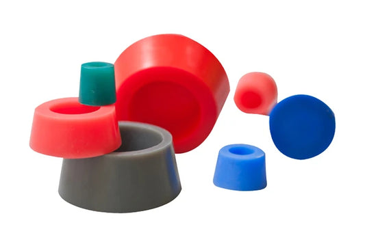 Silicone Hollow Tapered Plugs
