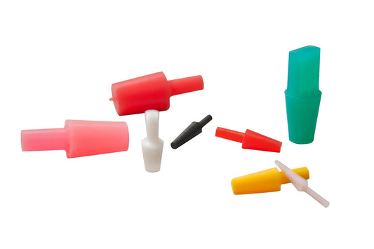 Silicone Tapered Plug W/Handle