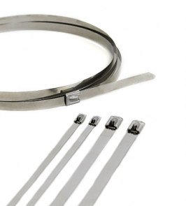 Self-Lock Stainless Steel Metal Zip Ties